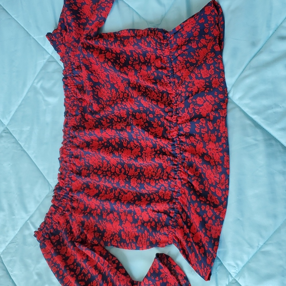 Express cropped blouse - Picture 2 of 7